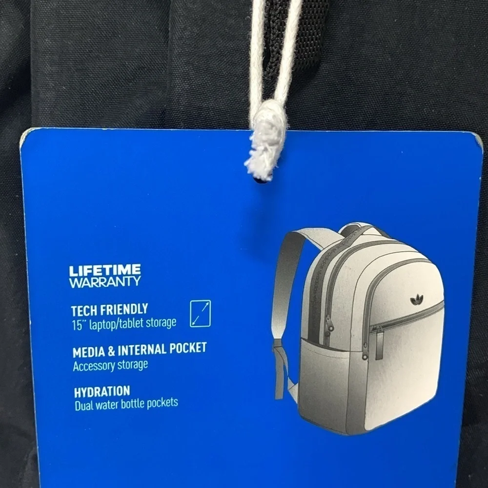 Adidas Originals Luna Backpack Black NWT